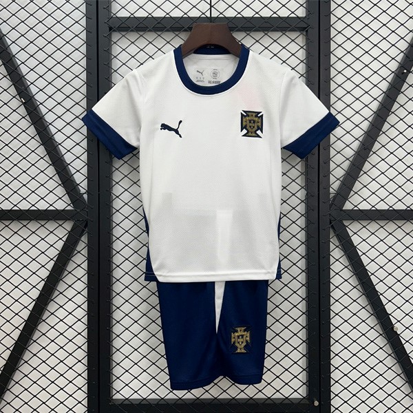 Camiseta Portugal Training Niño 2025 Blanco